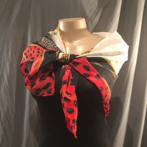 100% silk scarf